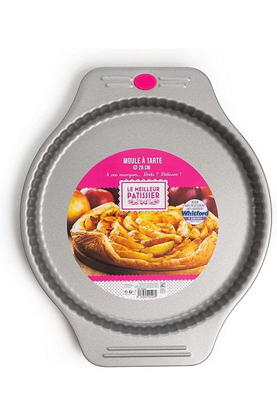 SIF Uni Tart Pan, Silicone, Gray, 28 Cm