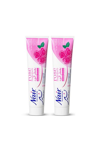 Nair Rose Legs & Body Hair Removal Cream Value Pack 2 x 110 g