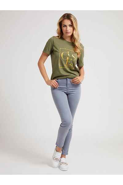 Guess Ss Cn Simonne Women's Regular Fit T-Shirt