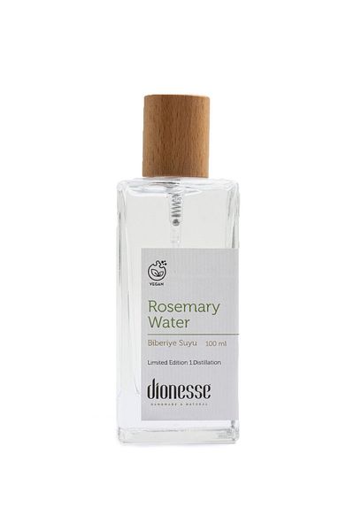 dionesse Pure Rosemary Water 100 ml - Effective Against Hair Loss, Nourishing and Moisturizing