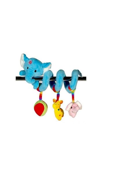 OEM Blue Spiral Toy, Elephant