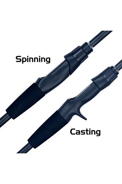 Choice صنارة صيد صغيرة من الكربون للسفر بطول 2.28 متر ووزن 5-30 جم من PHISHGER