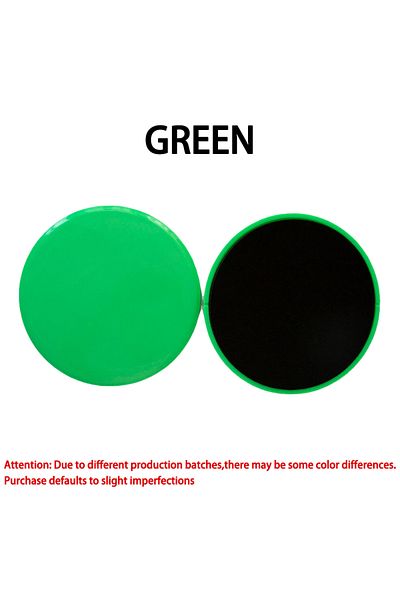 Choice Mint Green 2pcs Solid Color Yoga Sliding Discs, Yoga Fitness Foot Sliding Pads, Workout Equipment Fo