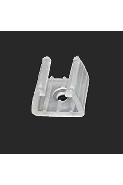 Choice 10MM 20PCS LED Strip Fix Clips Connector For Fixing 2835 Neon Light 220V COB Plastic Buckle Flexible