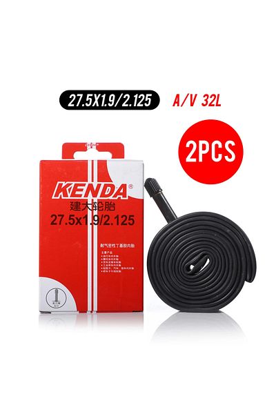 Kenda 27.5x1.9-2.125 AV32L 2PCS KENDA Bicycle Inner Tube MTB Bike Tires 26 27.5 29 Inches 1.5/1.75 1.9/2.1