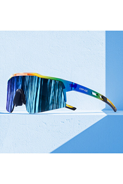 KAPVOE نظارة شمسية للأطفال من كابفوي KE9028-1L-08 لركوب الدراجات الجبلية وصيد...