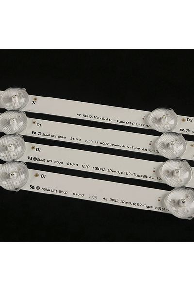 Choice 10PCS(1TV) 10/30PCS LED backlight strip for LG 42LN519C-CC 42LN5400 42LA620S 42LN570S 6916L-1214A 69
