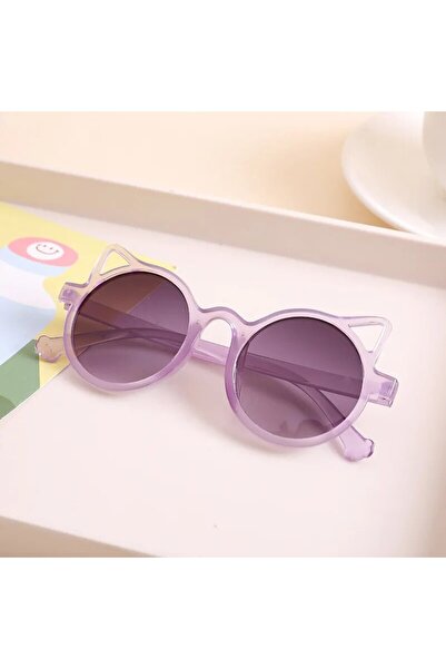 Choice نظارات شمسية أرجوانية للبنات والأولاد برسومات حيوانات كرتونية لطيفة لل...