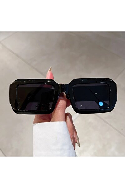 Choice بدون غطاء 1220-c1 نظارة شمسية صغيرة مستطيلة الشكل من كامبت باللونين ال...