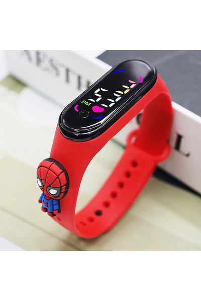 Miniso iron man zhi Electronic Digital Watches Colour screen Display Children's Watch Cartoon Fashion Wat