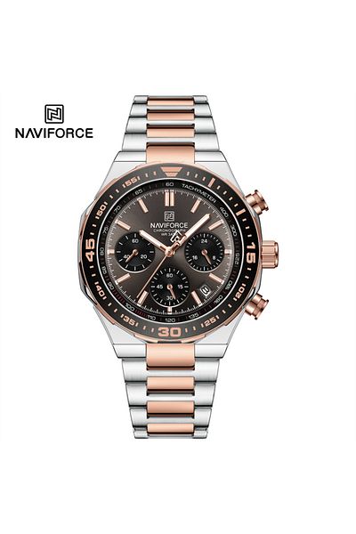 Naviforce SGYRG NAVIFORCE Fashion Watch For Men High Quality Luxury Stainless Steel Waterproof Classic Quartz