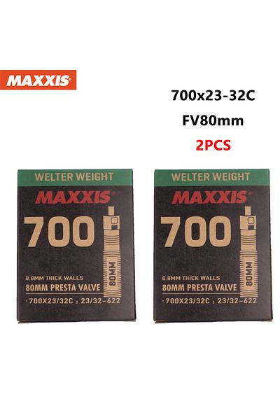 Choice 700x23-32 FV80 x2 2PCS MAXXIS WELTER WEIGHT Bicycle Inner Tube 26/27.5/29 Inner Tube Of Mountain Bik