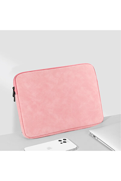 Choice حقيبة كمبيوتر محمول وردية اللون مقاس 12-13.3 بوصة لجهاز ماك بوك إير برو 13 13.3 14 15.4 15.6 بوصة
