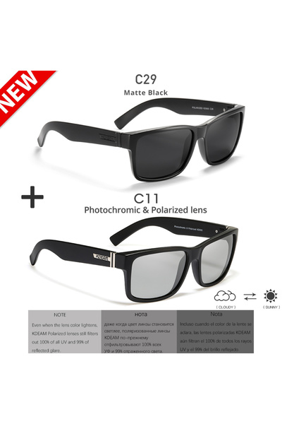 Choice Package C29C11 KDEAM Revamp Of Sport Men Sunglasses Polarized Shocking...
