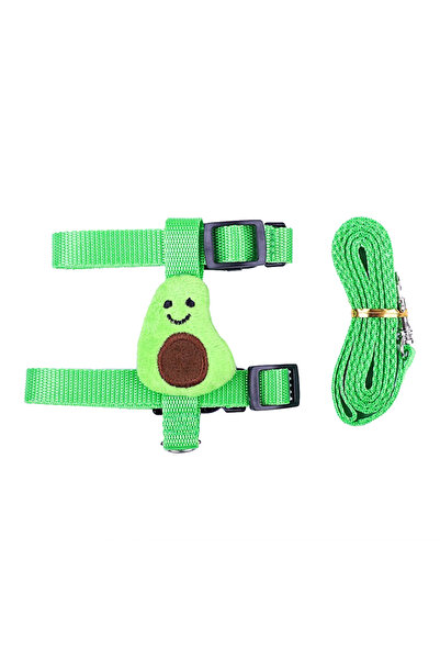 Choice1 For pet 1-2kg Green Rabbit Cat Harness and Leash Set Adjustable Pet L...