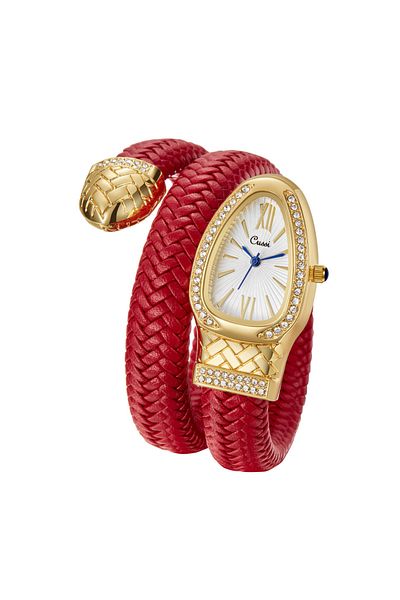 Choice Red 2025 Snake bracelet ladies watch snake zodiac lucky bracelet snake watch fashion personality qua