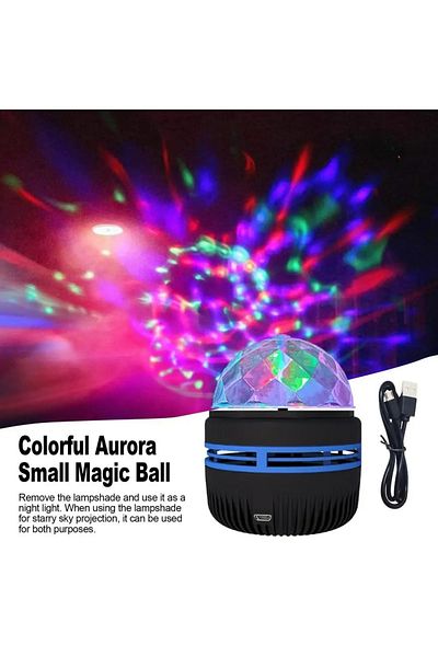 Choice Crystal No Remote LED Starry Galaxy Projector Light RGB Smart Remote Control Star Aurora Lamp KTV US
