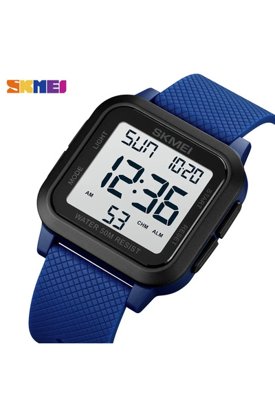 Skmei ساعة BUWT SKMEI1894 للرجال منبه كرونوغراف 5 بار مقاومة للماء ساعات عسكر...