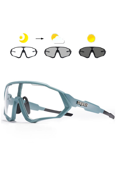Choice 1lens Photochromic-04 Scvcn Photochromic Cycling Glasses Bicycle for O...