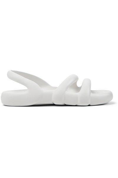 CAMPER Women’s White Soft Sole Sandals - Stylish Everyday Comfort KobarahFlat
