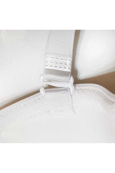 gigigiyim Unpadded Balconette C Cup Bra White