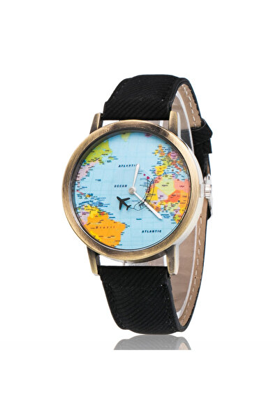 Choice ساعة يد نسائية سوداء أنيقة من ماركة فاخرة، ساعات كوارتز، ساعة يد جلد ن...