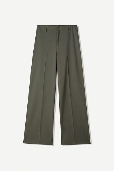 Bershka Wide-leg trousers
