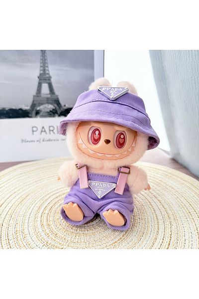 Miniso 12 [Baby clothes only] first- and second-generation labubu cloth vinyl blind box pendant baby clothe