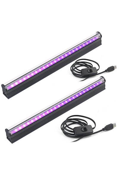 Choice شريط إضاءة أسود LED بقوة 6 وات 395 نانومتر T5 UV لإضاءة ملصقات النسيج ...