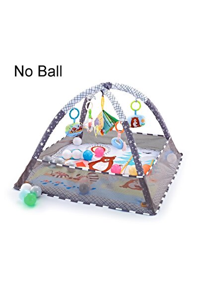 Choice بطانية لعبة الزحف بإطار لياقة بدنية للأطفال باللون الرمادي، سجادة تعليمية متعددة الوظائف، بطانية زحف على شكل سياج