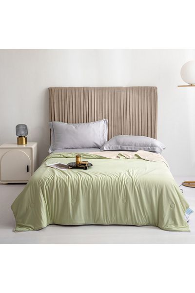 Choice 150X200cm 1.1kg Fruit green High Quality Cooling Blankets Smooth Air Condition Comforter Lightweight