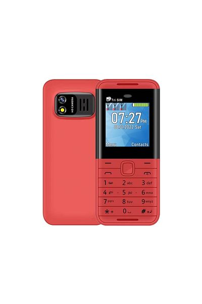 Choice red SERVO BM5310 3 SIM Card 3 Standby Mini Mobile Phone Auto Call Recorder Bluetooth Dial Speed Dial