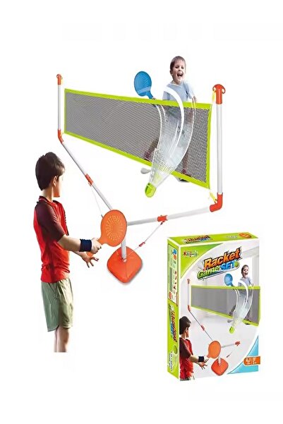 rexa مجموعة ألعاب المضرب، ألعاب رياضية خارجية للأطفال، مجموعة لعب شبكة تنس الريشة والتنس