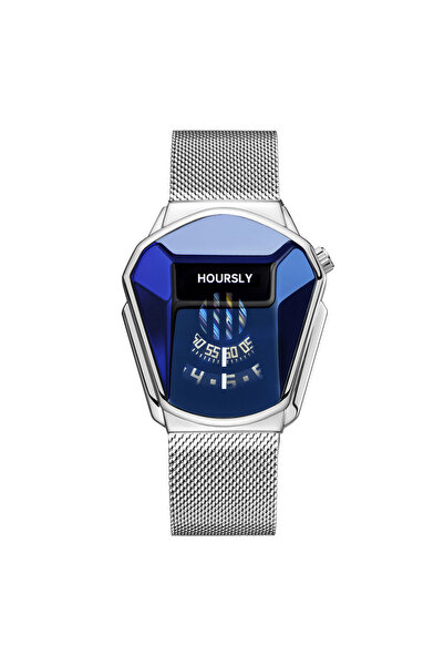 Choice ساعة كوارتز مقاومة للماء بتصميم شخصية دراجة نارية متعددة الألوان للرجال