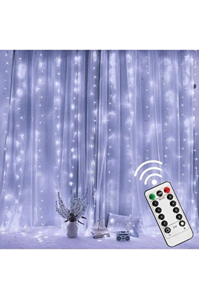 Choice ستارة LED بيضاء بطول 3 أمتار، 300 مصباح LED، بطول 3 أمتار، على النافذة...