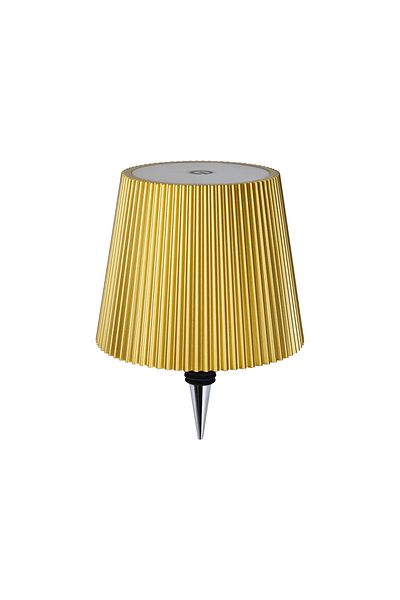 Choice 0-5W changeable D-Gold Wireless Wine Bottle Lamp Type-C Charging Touch Control Wine Bottle Light Dim