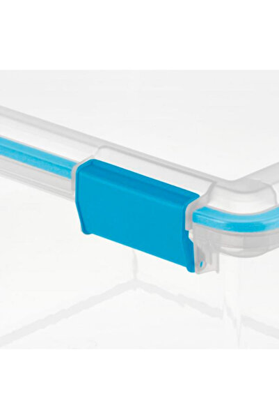 Sterilite Premium Stackable Rectangular Space Saving Gasket Box 30 Liter