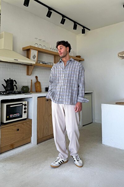 Flaw Wear Krem Ekstra Rahat Baggy Pantolon