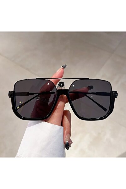 Choice 1374-c3 Black-b gray KAMMPT Retro Pilot Metal Sunglasses Fashion Korea...