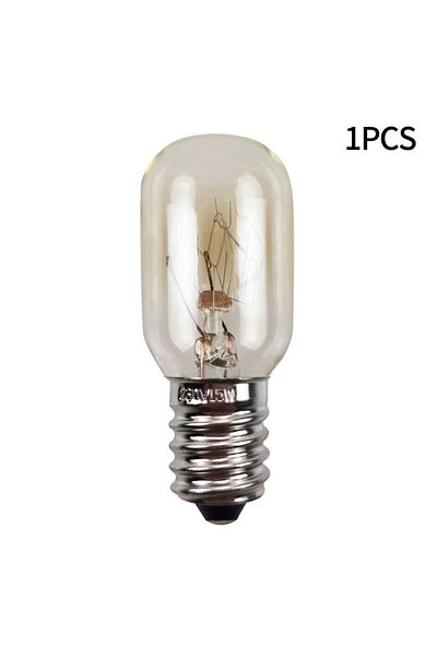 Choice 1PCS 1/4/8PCS E14 Salt Lamps Globe Bulbs 15W AC220V-240V Vintage Incandescent Bulbs Refrigerator Ove