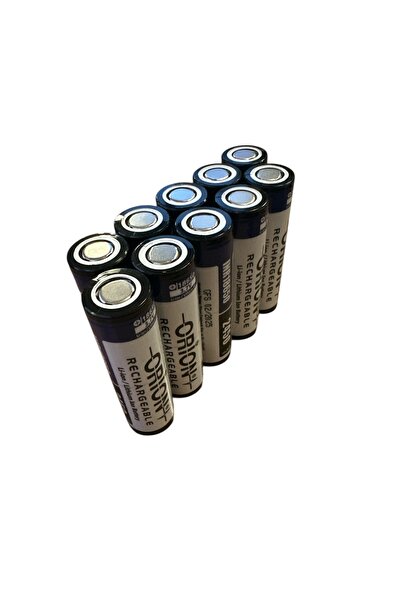 Orion 18650 3.7V 2450 mAh 5C Li-ion Pil - 10 ADET