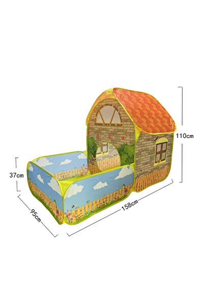 Choice خيمة لعب منزلية للحديقة، ألعاب، مسبح كرات للأطفال، مسبح كرات المحيط، منزل حديقة قابل للطي للأطفال