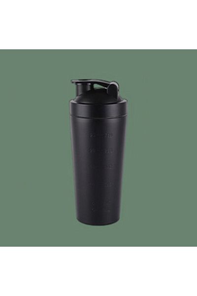 Choice 500ml Black Stainless steel Shaker Bottle Portable protein powder shaker cup Sport Mug Leak Proof Ou
