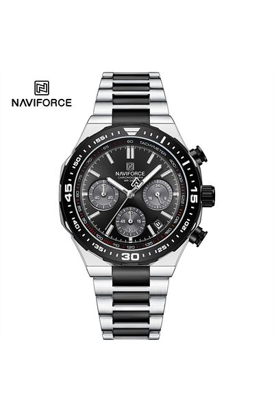 Naviforce SBB NAVIFORCE Fashion Watch For Men High Quality Luxury Stainless Steel Waterproof Classic Quartz Wr