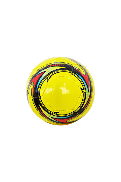 Choice Yellow Standard Size 5 Soccer Ball Leakproof Campus Football Wear Resi...