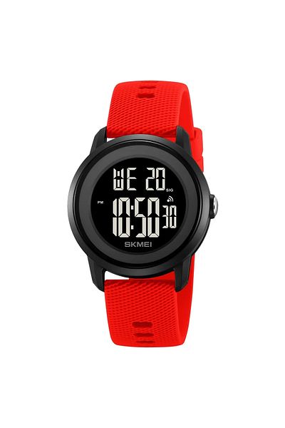 Skmei Red SKMEI 2218 Clock reloj hombre Cool Digital Countdown Sport Watches For Men Women Student 5Bar W