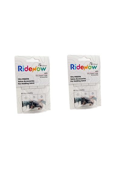 Choice Two Pack A pair of RideNow ultra light ABS bicycle TPU PRESTA valve fixing valve accessories