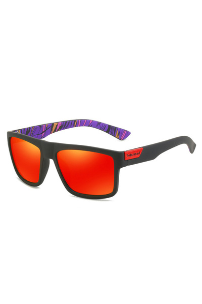 Choice نظارات شمسية C4 Fashion Vintage Square Polarized للرجال والنساء للقياد...