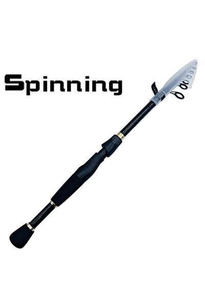 Choice قضيب دوار بطول 1.8 متر، قضبان صيد تلسكوبية بطول 1.6-2.4 متر، قضيب دوار خفيف الوزن مصنوع من الكربون F