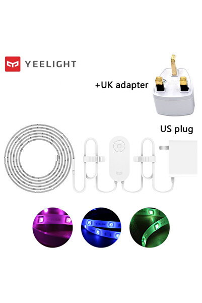 Choice شريط إضاءة ذكي Yeelight Aurora 1S RGB ملون، قابس المملكة المتحدة أساسي...